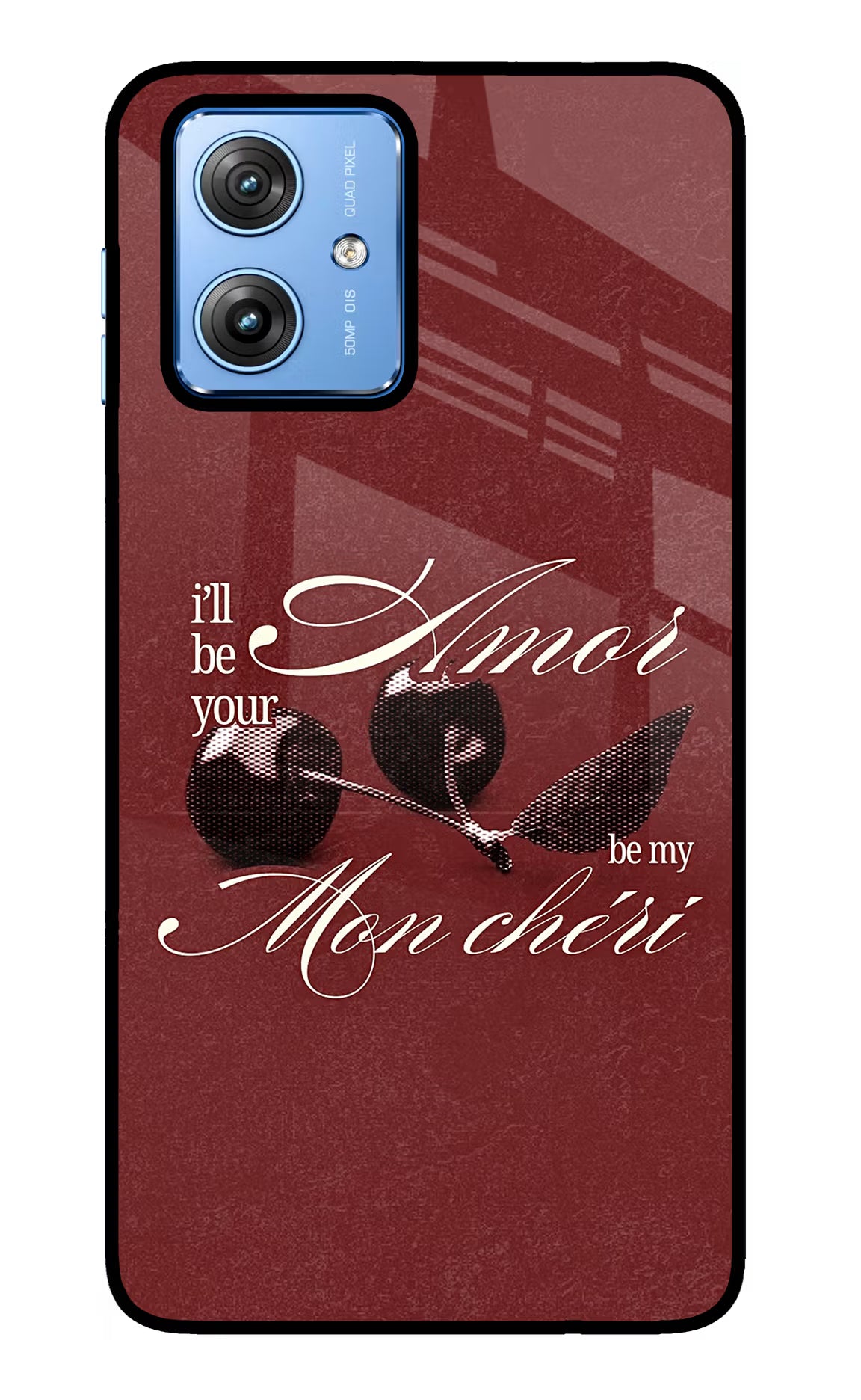 Velvet Cherry Moto G64 5G Glass Case