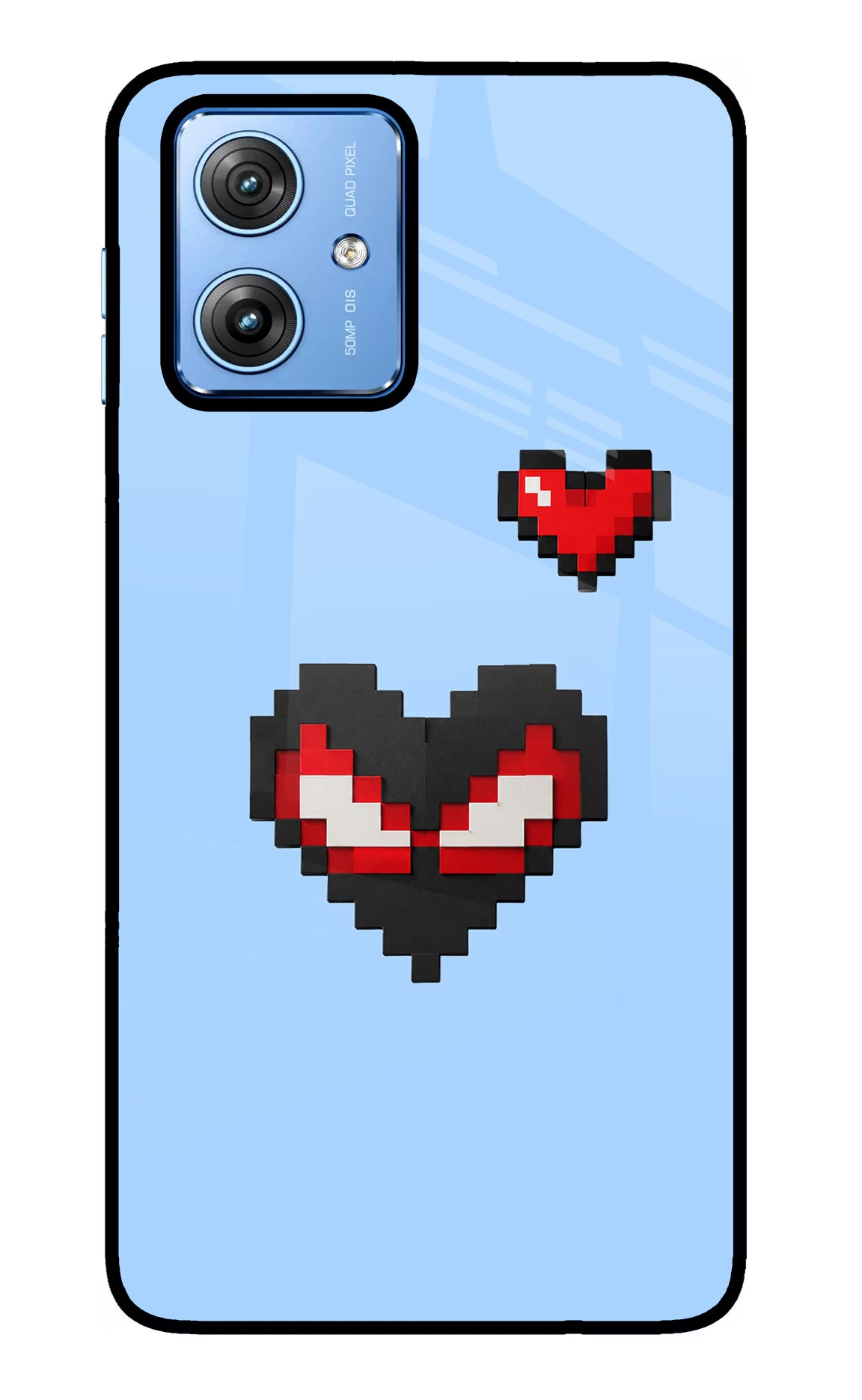 Peter Heart Moto G64 5G Glass Case