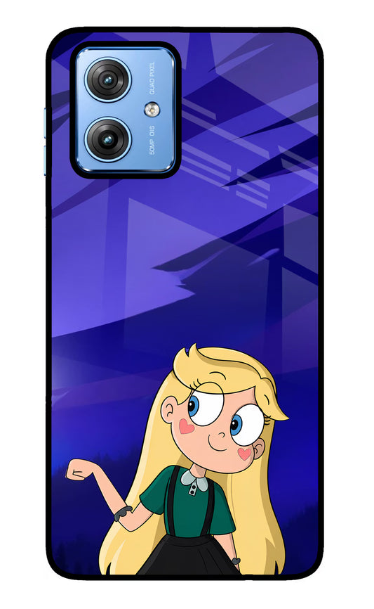 Star Glow Moto G64 5G Glass Case