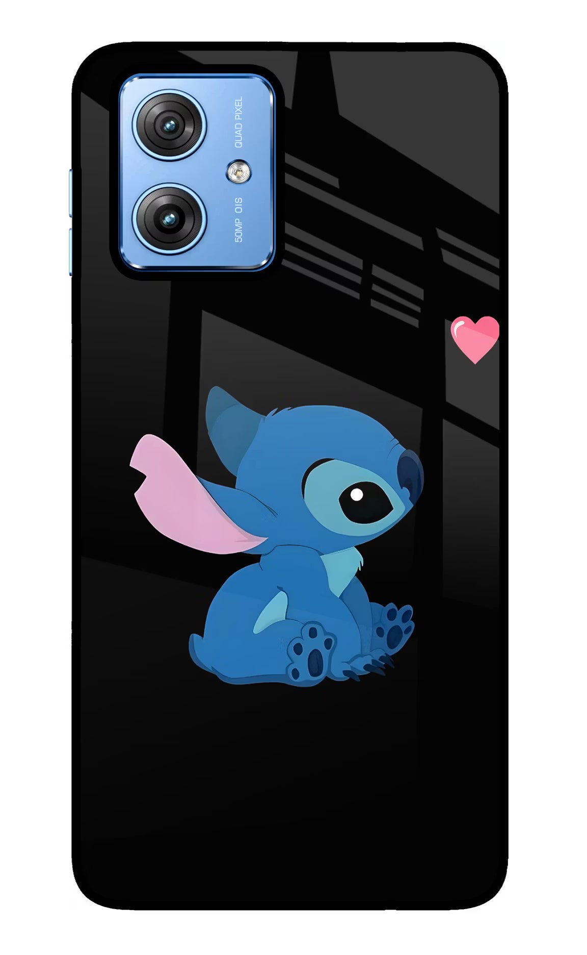 Stitch Crush Moto G64 5G Glass Case