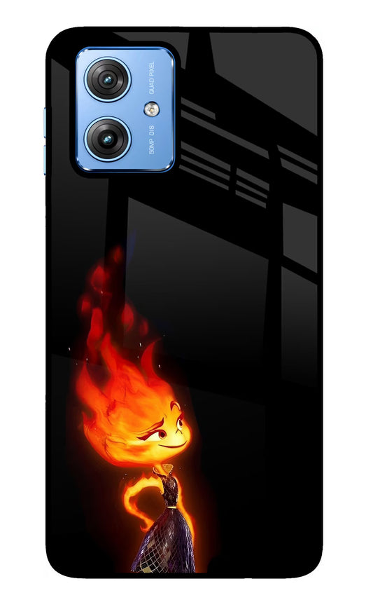 Ember Flame Moto G64 5G Glass Case