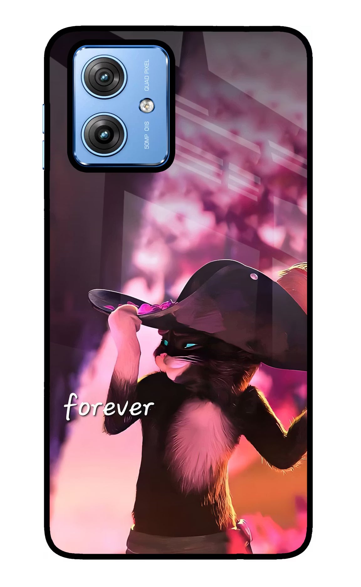 Forever Cat Moto G64 5G Glass Case