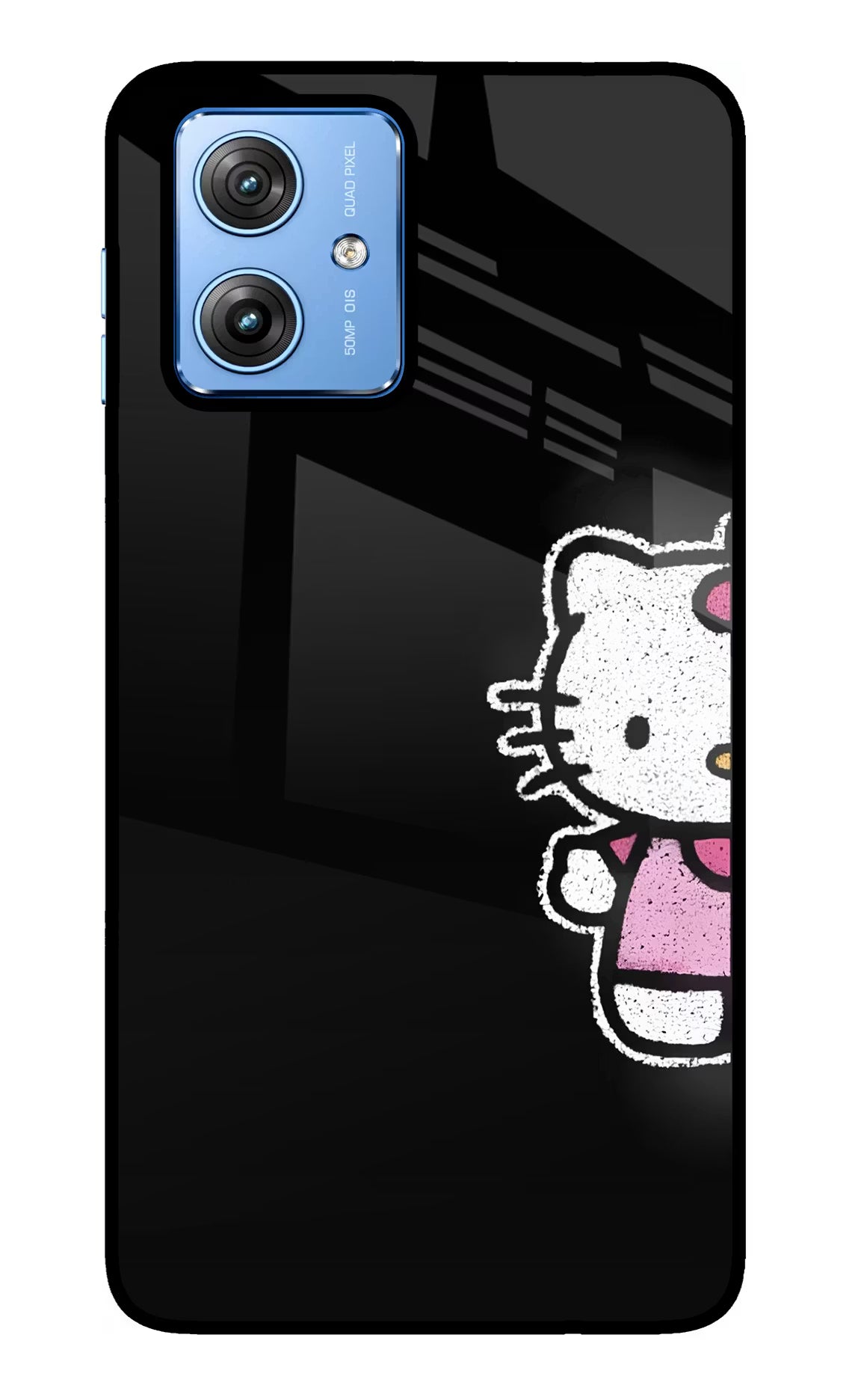 Kitty Charm Moto G64 5G Glass Case