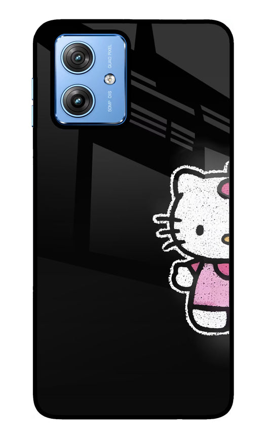 Kitty Charm Moto G64 5G Glass Case