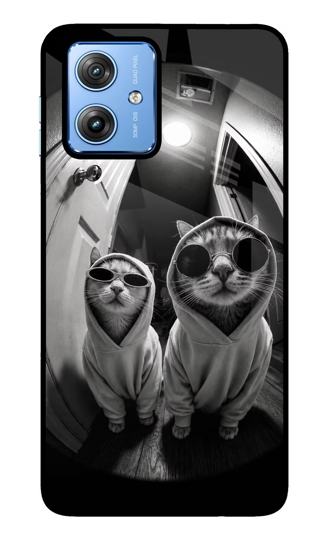 Hood Cats Moto G64 5G Glass Case