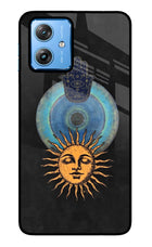 Divine Sun Moto G64 5G Glass Case
