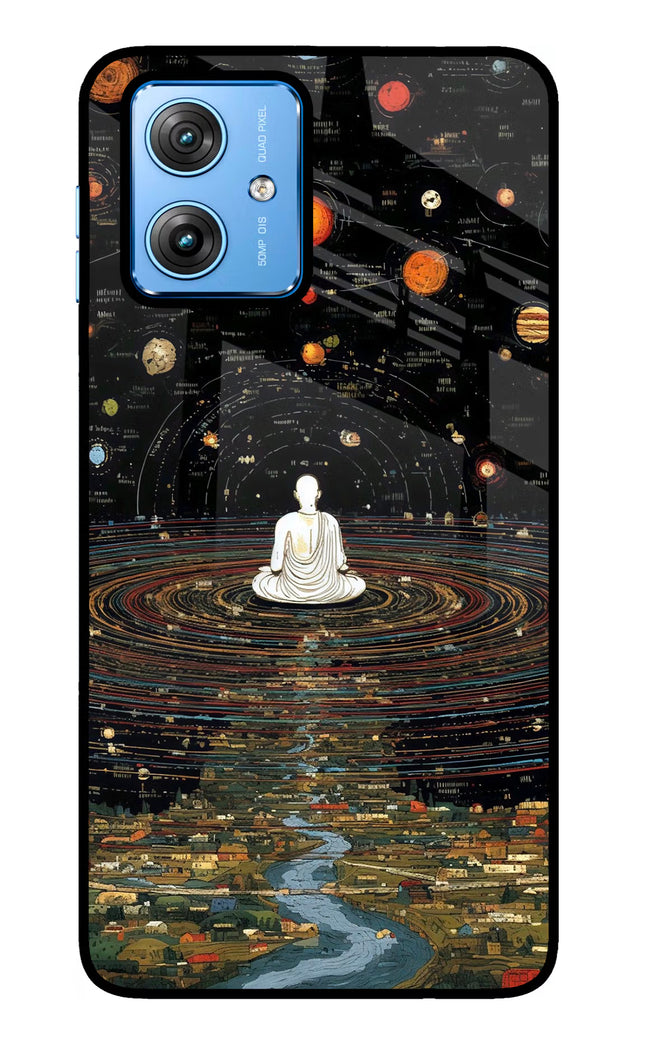 Space Monk Moto G64 5G Glass Case