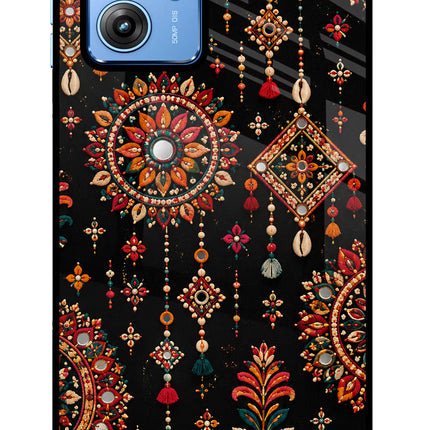 Boho Noir Moto G64 5G Glass Case
