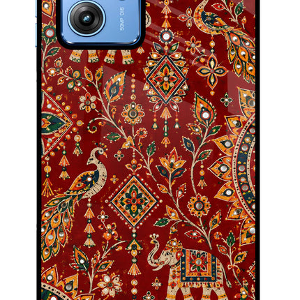 Laal Riwaaz Moto G64 5G Glass Case