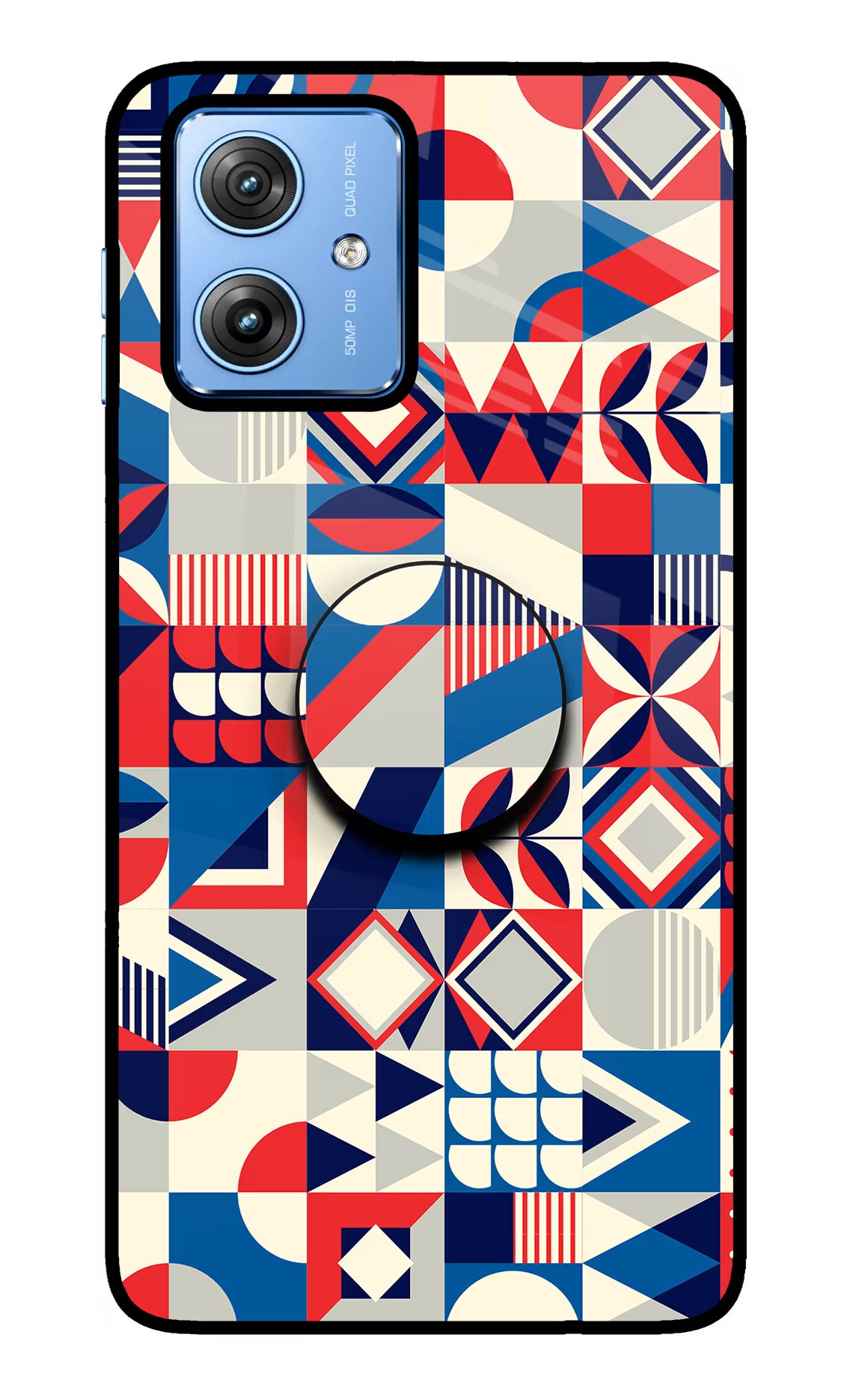 Colorful Pattern Moto G64 5G Pop Case by Casekaro