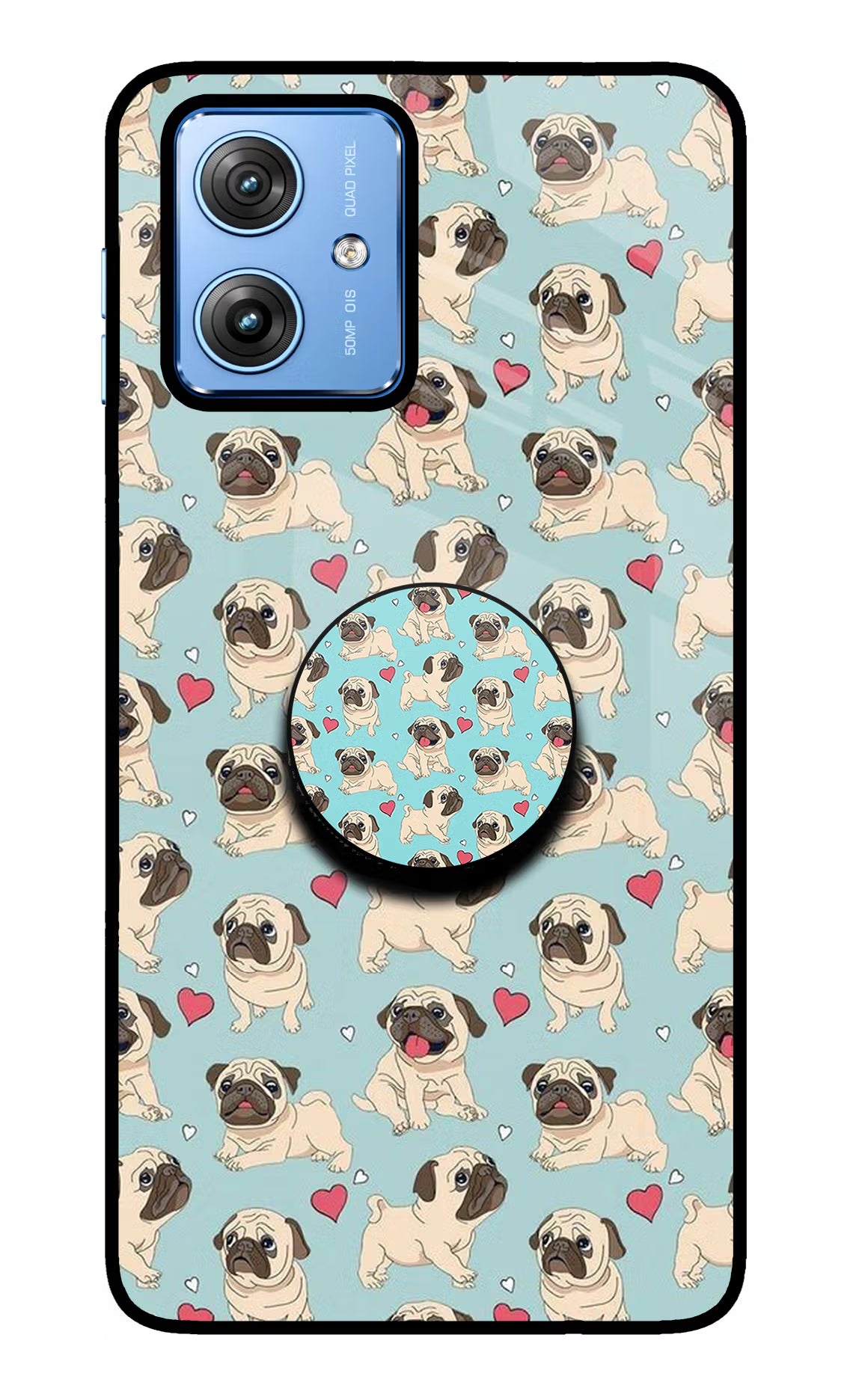 Pug Dog Moto G64 5G Pop Case by Casekaro