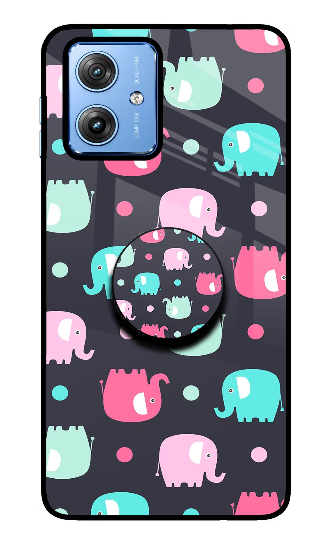 Baby Elephants Moto G64 5G Pop Case by Casekaro