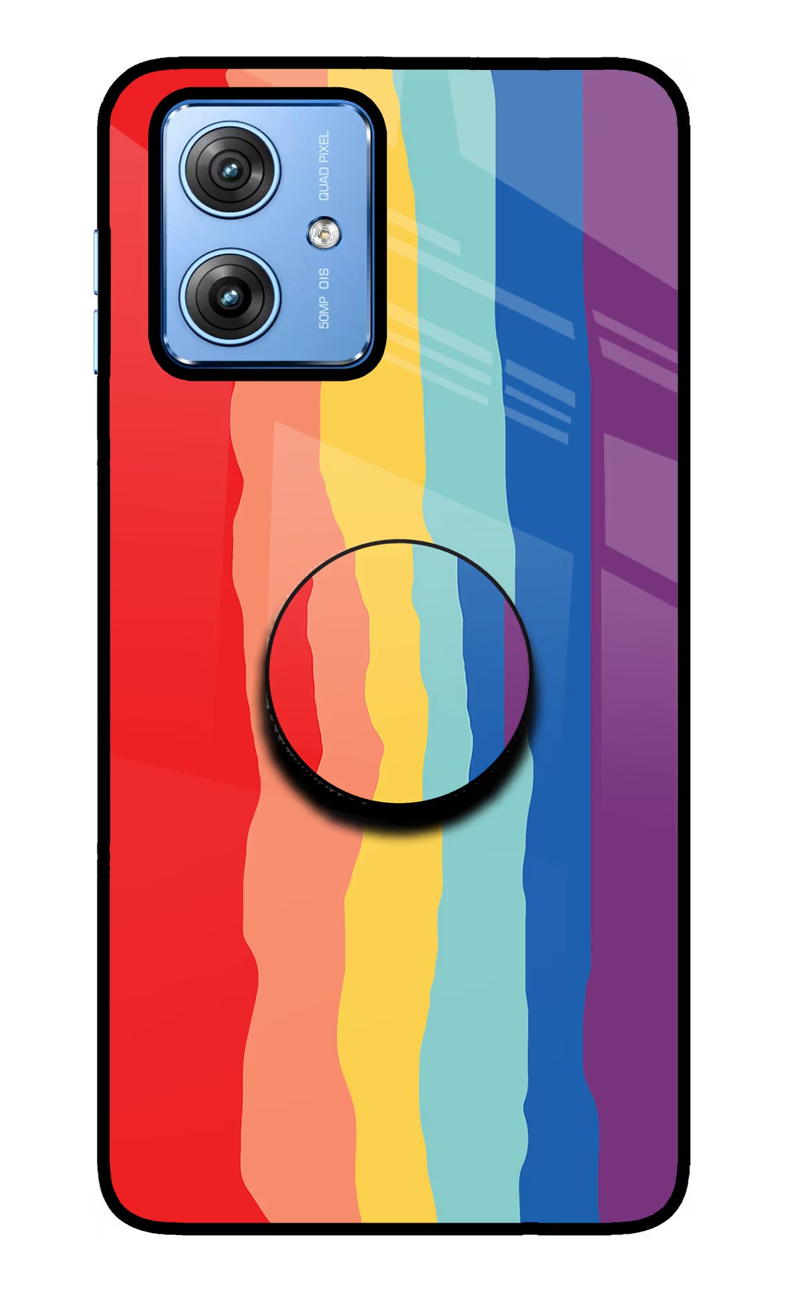 Rainbow Moto G64 5G Pop Case by Casekaro
