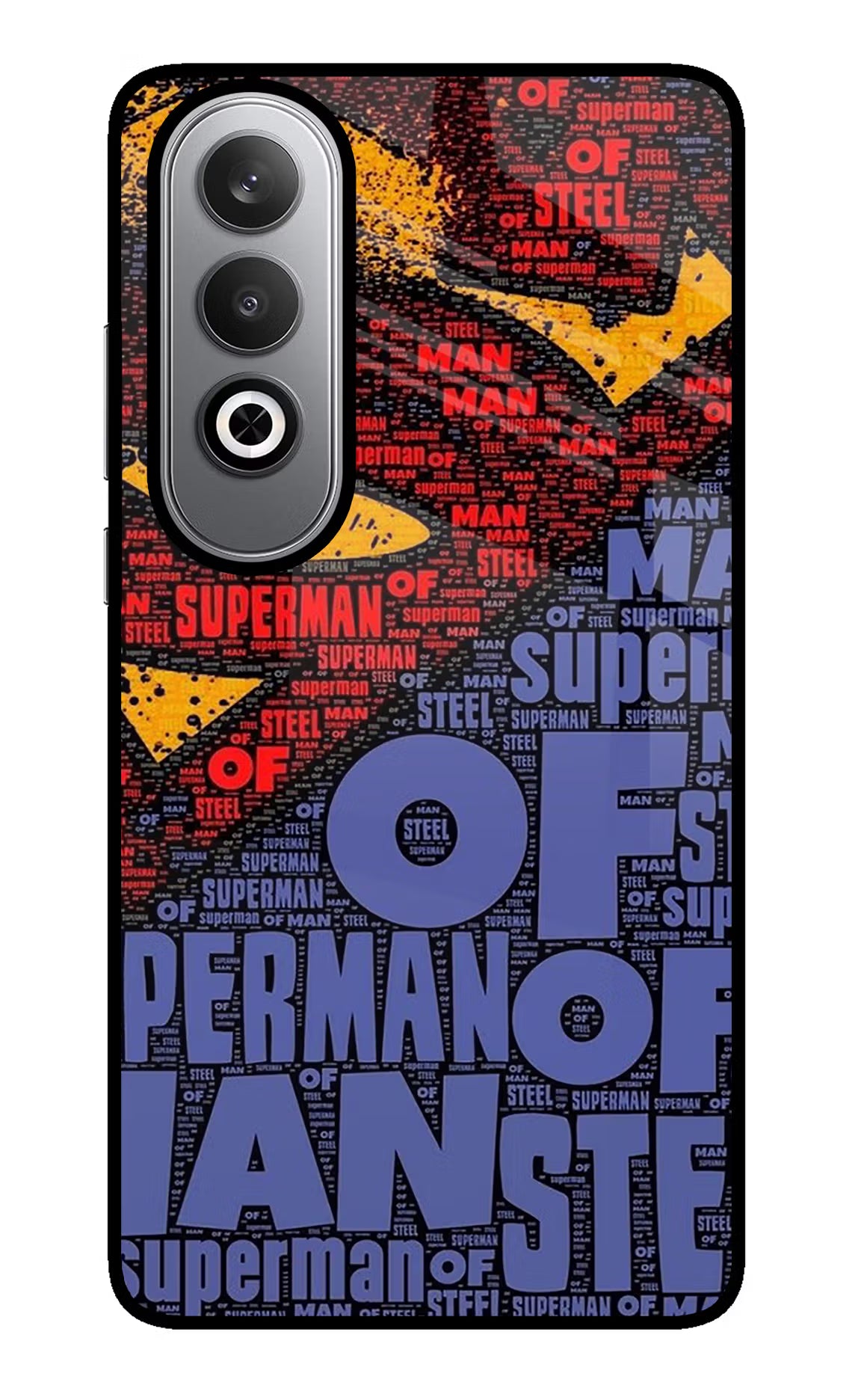 Superman Oneplus Nord CE4 Glass Case Back Cover by Casekaro