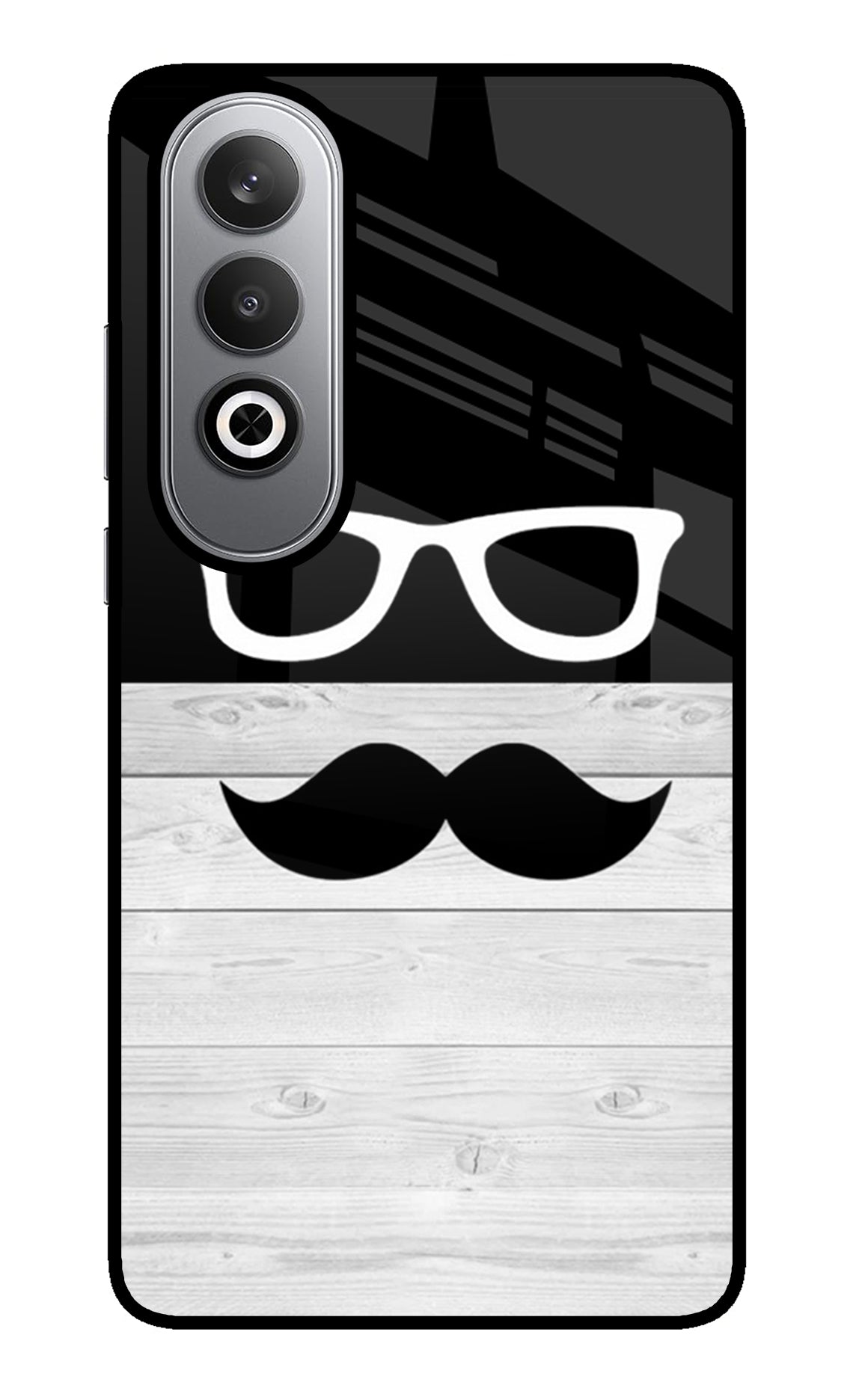 Mustache Oneplus Nord CE4 Glass Case