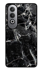 Black Marble Texture Oneplus Nord CE4 Glass Case