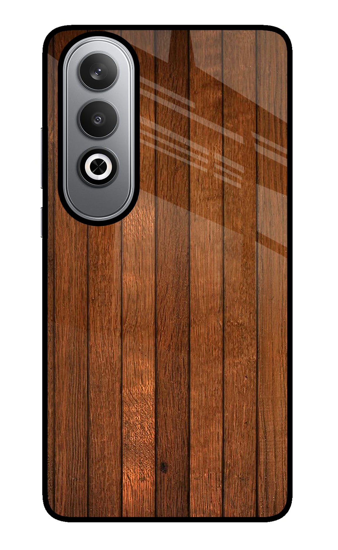 Wooden Artwork Bands Oneplus Nord CE4 Glass Case