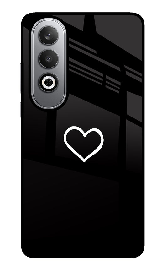 Heart Oneplus Nord CE4 Glass Case