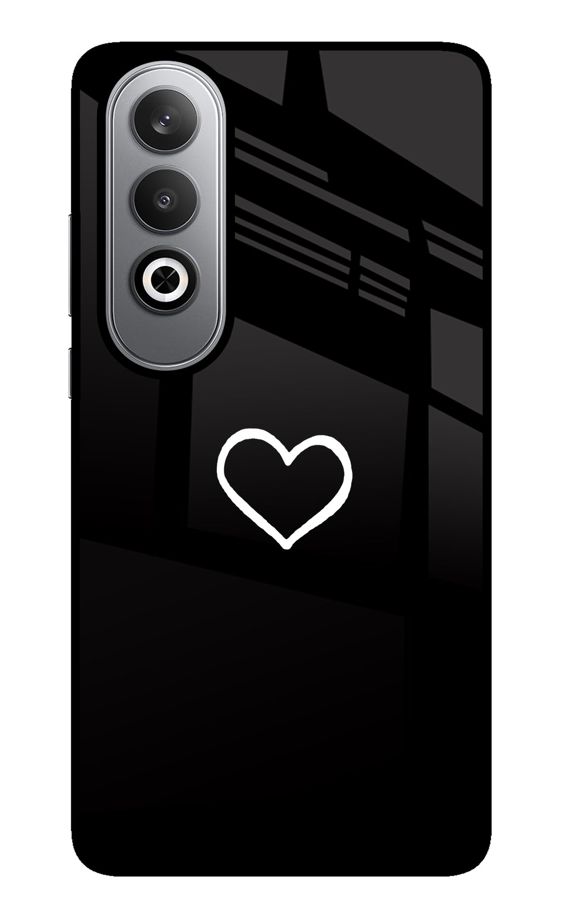 Heart Oneplus Nord CE4 Back Cover