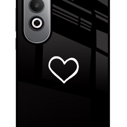 Heart Oneplus Nord CE4 Glass Case