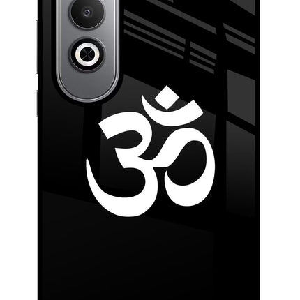 Om Oneplus Nord CE4 Glass Case Back Cover by Casekaro