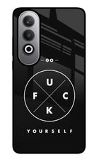Go Fuck Yourself Oneplus Nord CE4 Glass Case