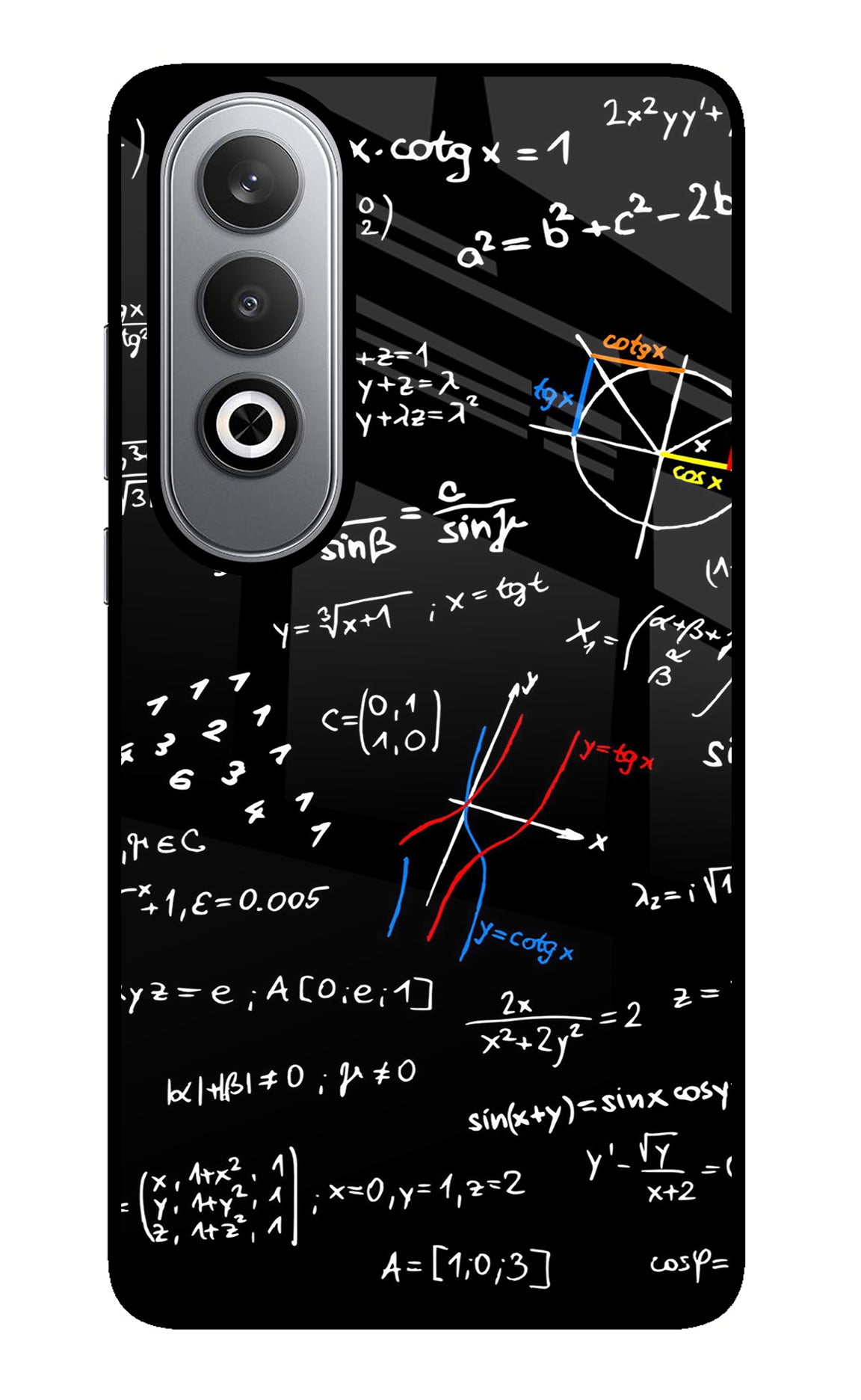 Mathematics Formula Oneplus Nord CE4 Glass Case