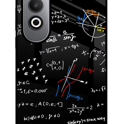 Mathematics Formula Oneplus Nord CE4 Glass Case Back Cover by Casekaro