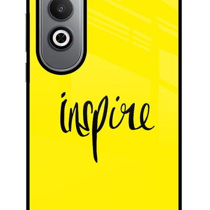 Inspire Oneplus Nord CE4 Glass Case Back Cover by Casekaro