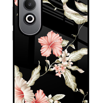 Flowers Oneplus Nord CE4 Glass Case