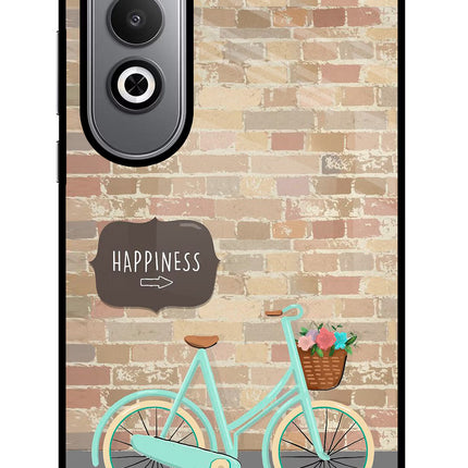 Happiness Artwork Oneplus Nord CE4 Glass Case Back Cover by Casekaro