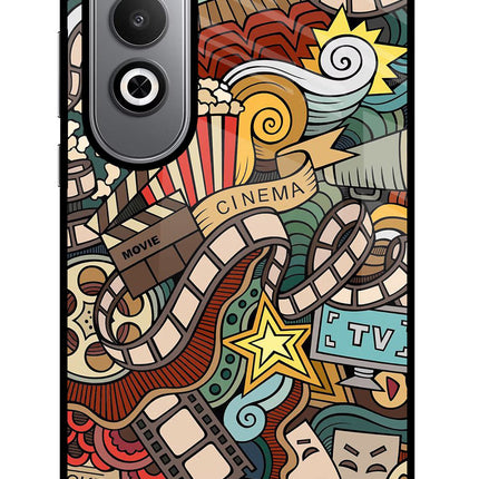 Cinema Abstract Oneplus Nord CE4 Glass Case