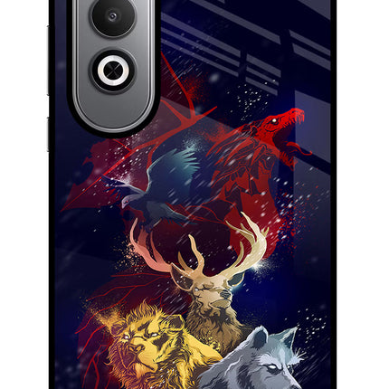 Game Of Thrones Oneplus Nord CE4 Glass Case Back Cover by Casekaro