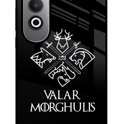 Valar Morghulis | Game Of Thrones Oneplus Nord CE4 Glass Case Back Cover by Casekaro