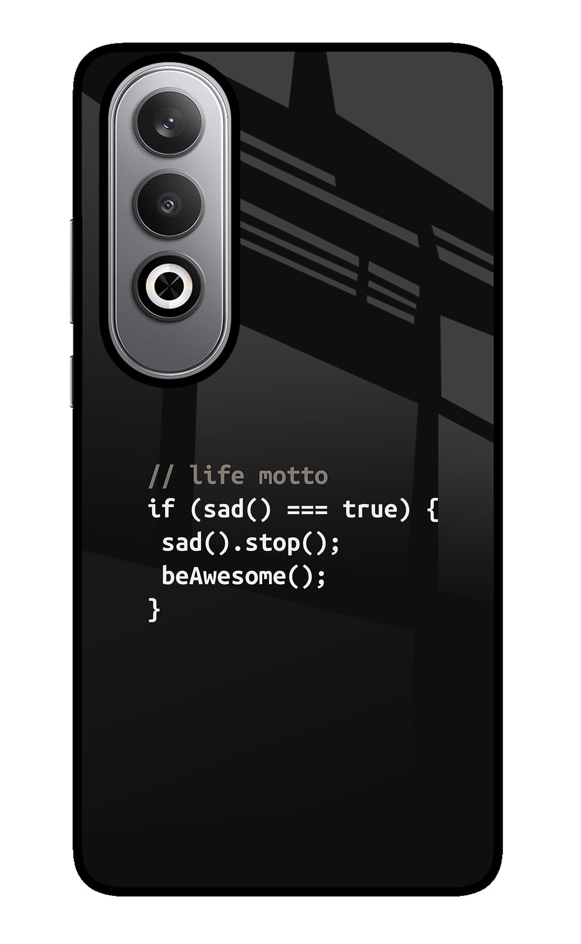 Life Motto Code Oneplus Nord CE4 Glass Case