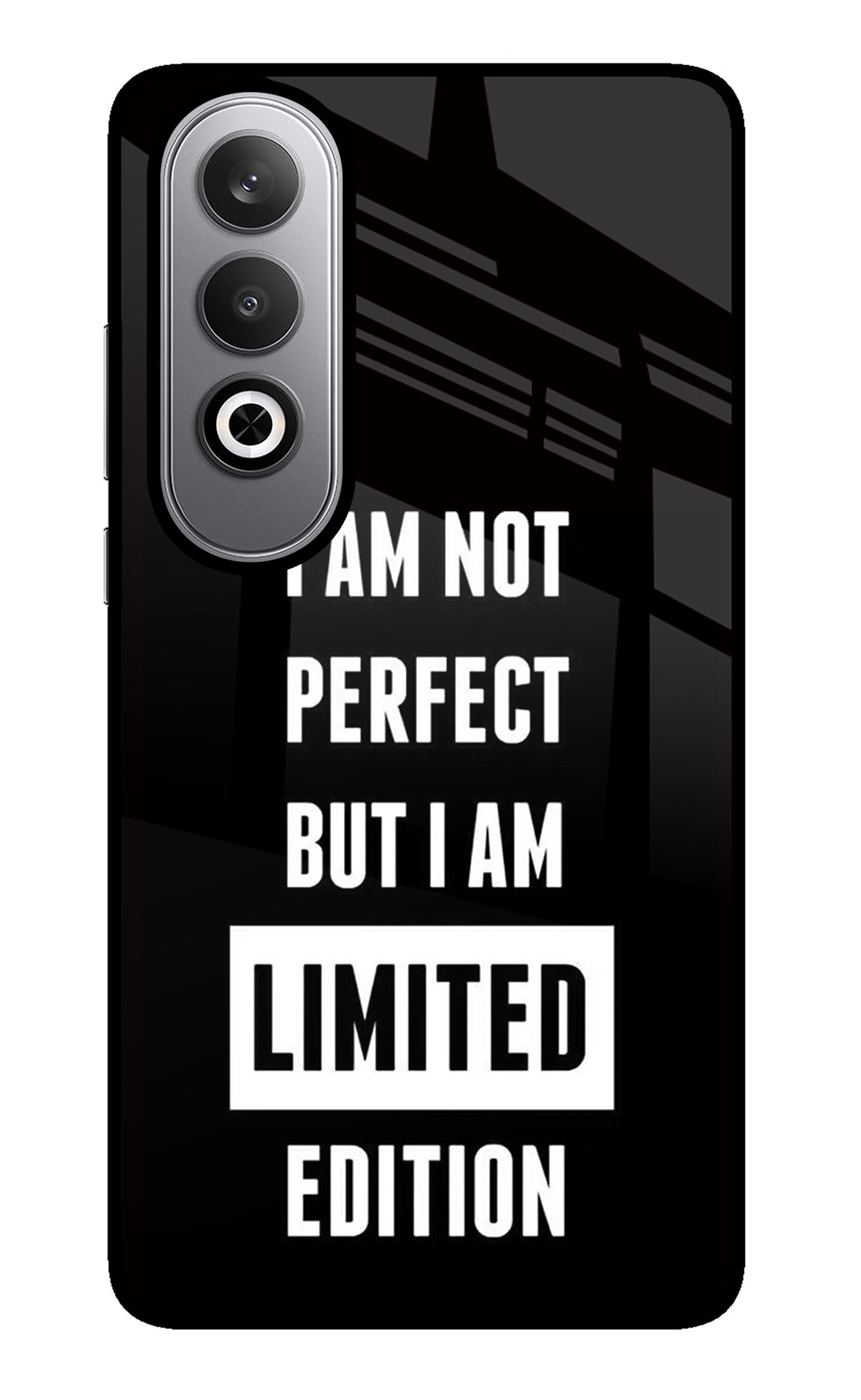 I Am Not Perfect But I Am Limited Edition Oneplus Nord CE4 Glass Case