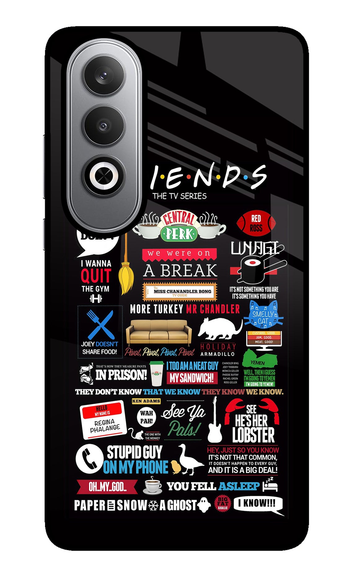 FRIENDS Oneplus Nord CE4 Back Cover