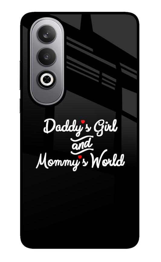 Daddy's Girl and Mommy's World Oneplus Nord CE4 Glass Case