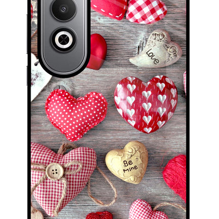 Love Wallpaper Oneplus Nord CE4 Glass Case Back Cover by Casekaro