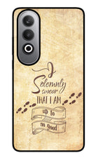 I Solemnly swear that i up to no good Oneplus Nord CE4 Glass Case