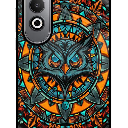Angry Owl Art Oneplus Nord CE4 Glass Case
