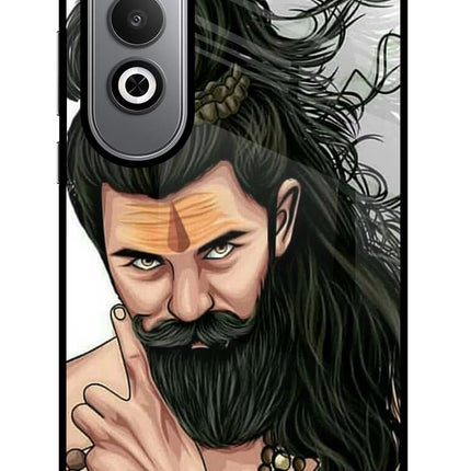 Mahadev Oneplus Nord CE4 Glass Case Back Cover by Casekaro