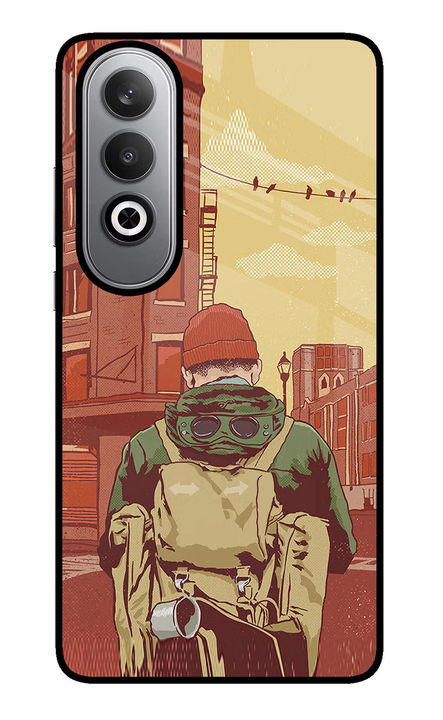 Adventurous Oneplus Nord CE4 Back Cover, Glass case