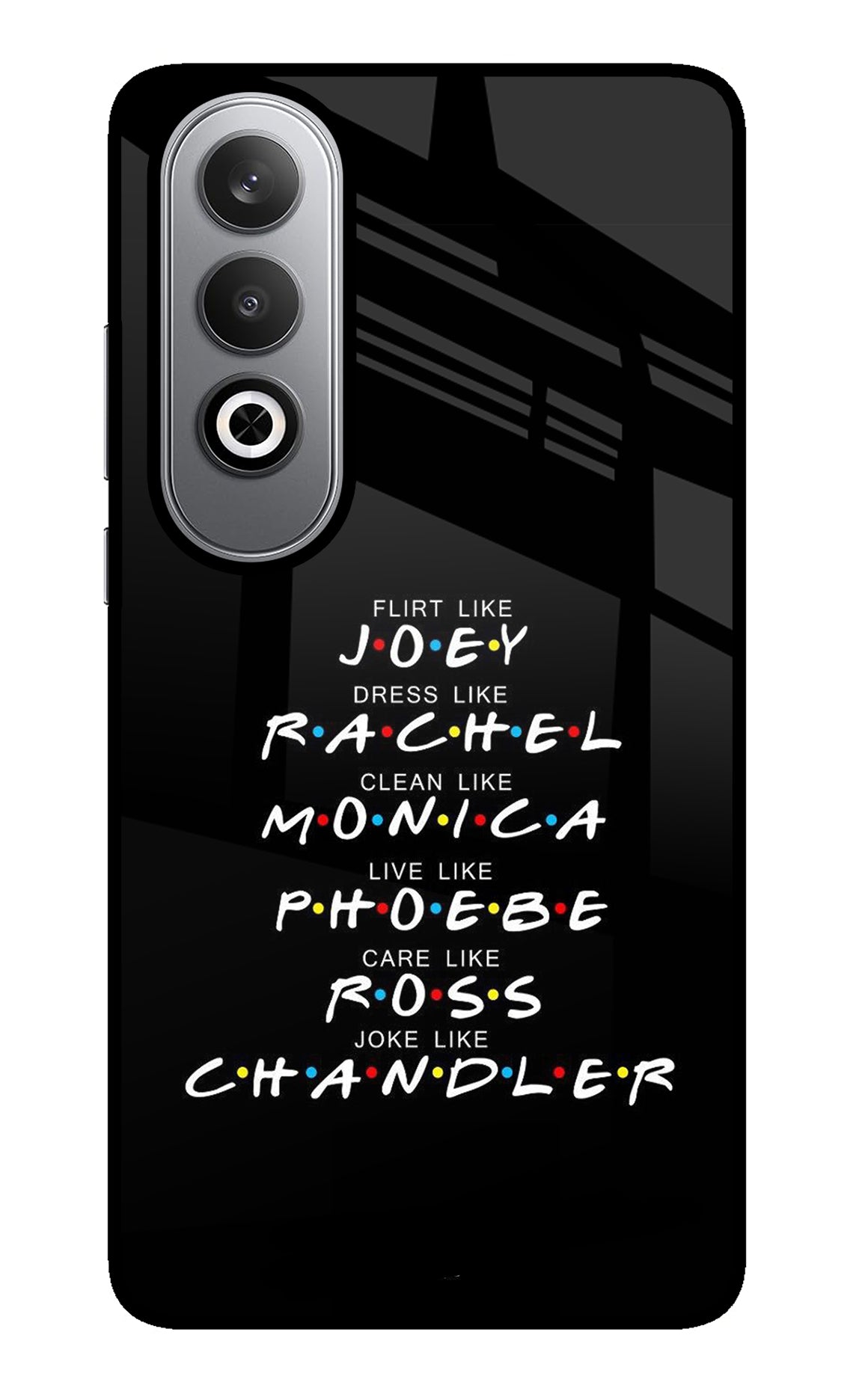 FRIENDS Character Oneplus Nord CE4 Glass Case