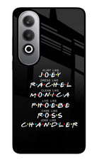 FRIENDS Character Oneplus Nord CE4 Glass Case