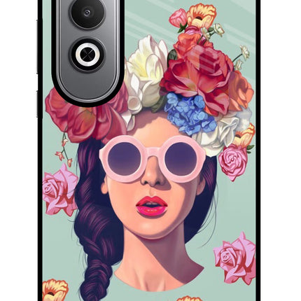 Pretty Girl Oneplus Nord CE4 Glass Case