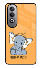 High On Music Oneplus Nord CE4 Glass Case