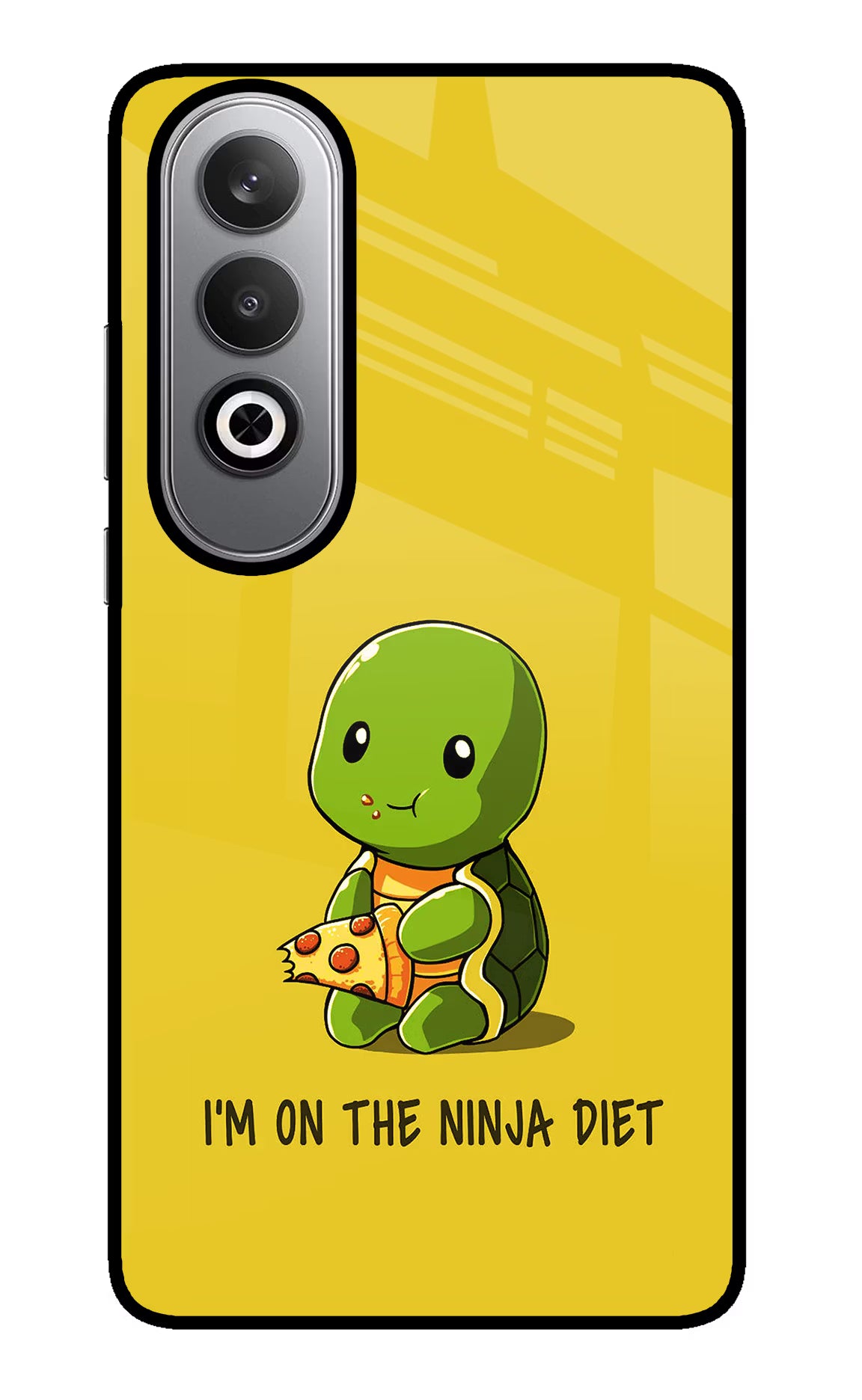 I'm on Ninja Diet Oneplus Nord CE4 Glass Case Back Cover by Casekaro