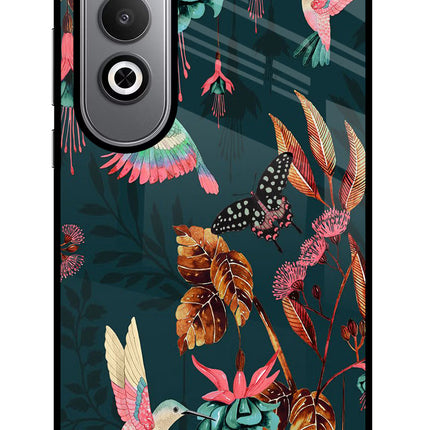 Birds Oneplus Nord CE4 Glass Case Back Cover by Casekaro