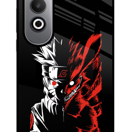 Naruto Two Face Oneplus Nord CE4 Glass Case Back Cover by Casekaro